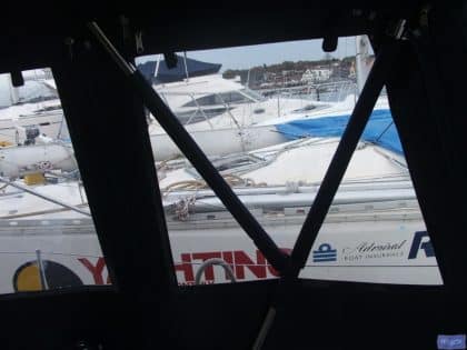 moody 41 classic bimini conversion fitted to tecsew bimini 5