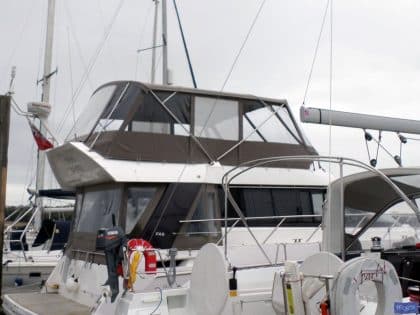 sealine f46 tecsew flybridge bimini and bimini conversion ref 5373 4