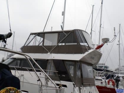 sealine f46 tecsew flybridge bimini and bimini conversion ref 5373 5