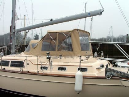 Island Packet 485 Bimini Conversion