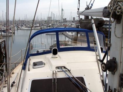 Southerly 135 replacement Sprayhood with new Frame