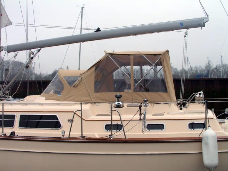 Island Packet 485 Bimini Conversion