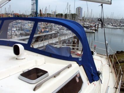 Southerly 135 replacement Sprayhood with new Frame