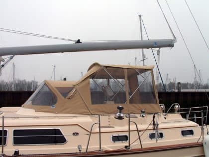 Island Packet 485 Bimini Conversion
