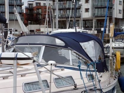 Hallberg Rassy 34 Cockpit Enclosure