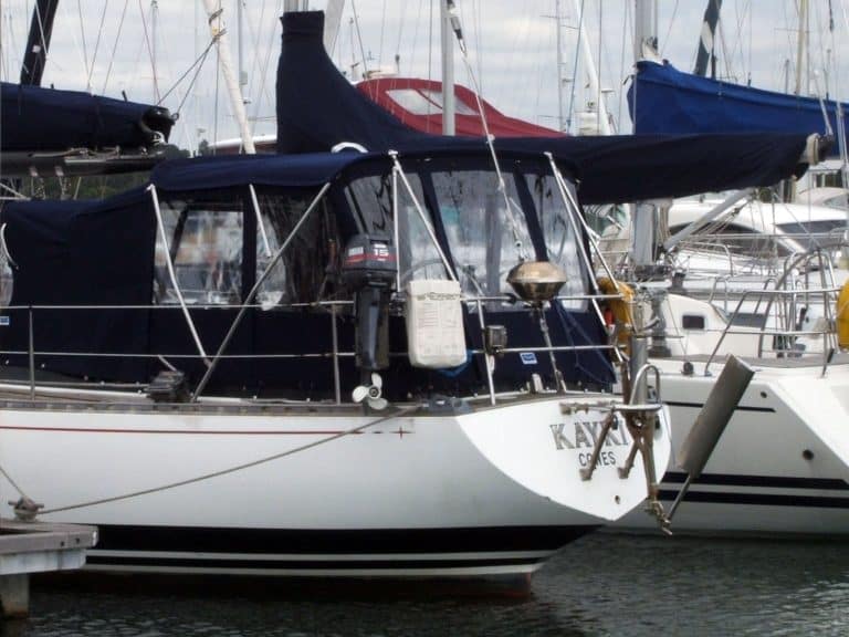 Baltic 46 Bimini Conversion