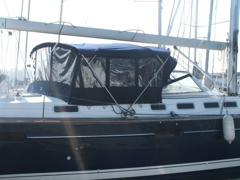 Beneteau 57 Bimini Conversion