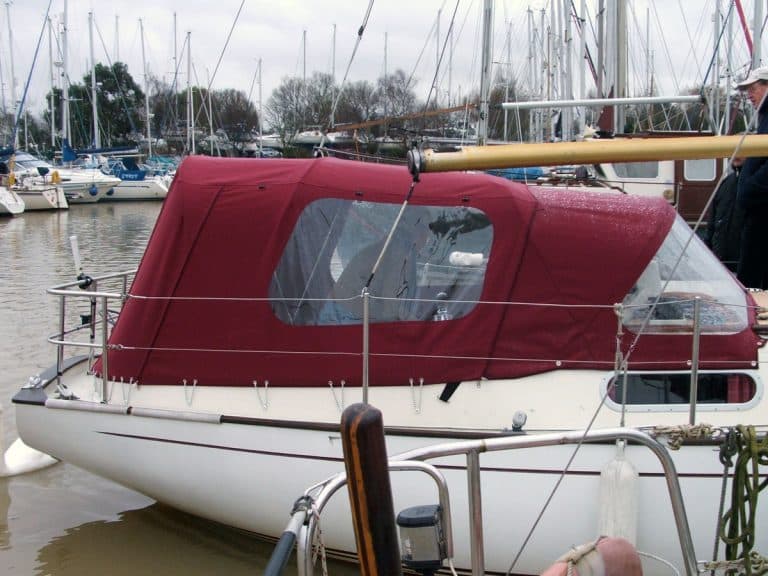 Contessa 32 Cockpit Enclosure and Sprayhood, Coco