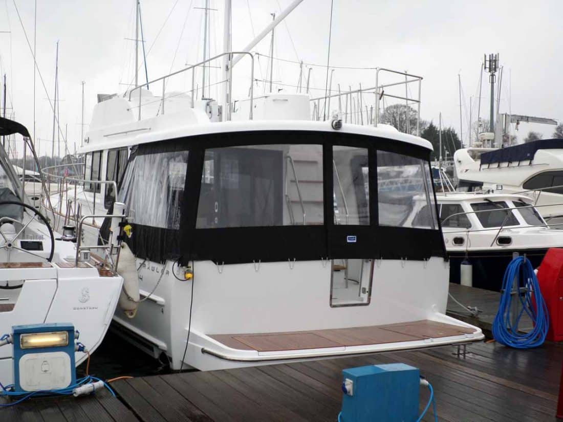 Beneteau Swift Trawler, ST 44 Cockpit Enclosure