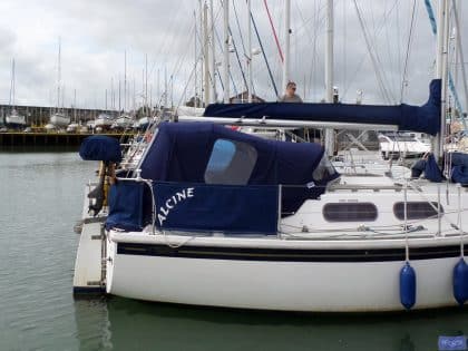 westerly griffon cockpit enclosure fitted to tecsew sprayhood 1