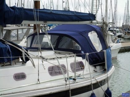 westerly griffon cockpit enclosure fitted to tecsew sprayhood 4