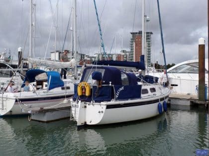westerly griffon cockpit enclosure fitted to tecsew sprayhood 6