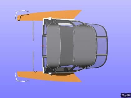 x43 cockpit enclosure to fit factory sprayhood 13