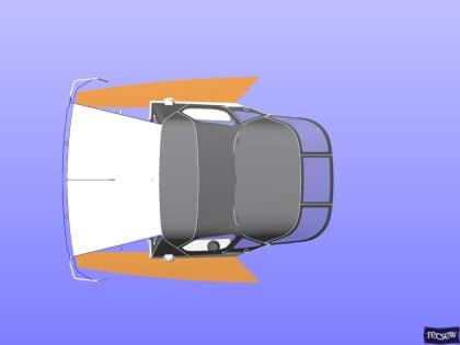 x43 cockpit enclosure to fit factory sprayhood 16