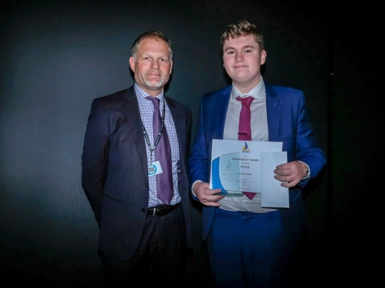 Tecsew sponsor UTC Responsibility Awards nov 2019