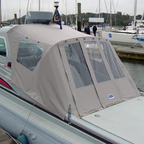 Customised Cockpit Enclosures for RIBS - Tecsew