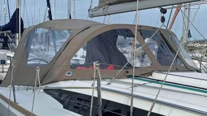 Jeanneau Sun Odyssey 349 Sprayhood recover and NEW Cockpit Enclosure c/w frameworks supplied as self-fit
