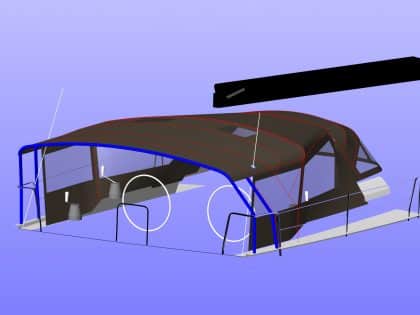 Aft Corner with side panels