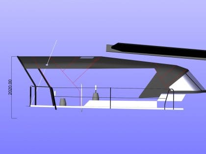 Approx Dimension from Cockpit Floor