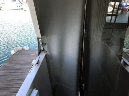 Beneteau Swift Trawler 35 Cockpit Enclosure interior