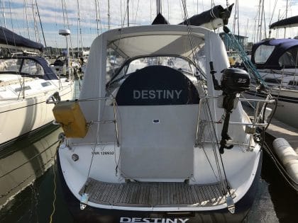 Maxi 1100 Cockpit Enclosure to fit factory Sprayhood type 1 rear