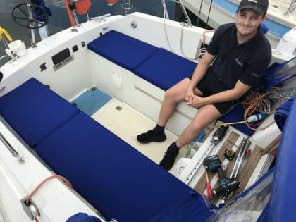 Sadler 29 Cockpit Cushions full 1