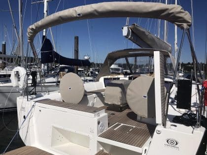 Dufour 430 Wheel Covers full view