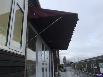 Entrance Awning, Hornet Sailing Club