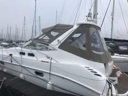 Sealine S34 “Easy Does It”, Replacement Cockpit Canopies, left side view 1