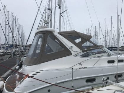 Sealine S34 “Easy Does It”, Replacement Cockpit Canopies, right side view 1