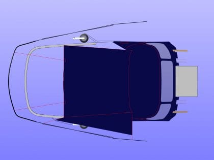 Plan Showing Side Shade