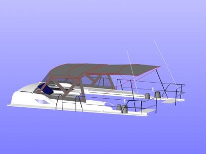 Unzipped for Bimini Use