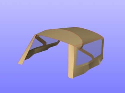 Aft Corner with Whole Rear Removed