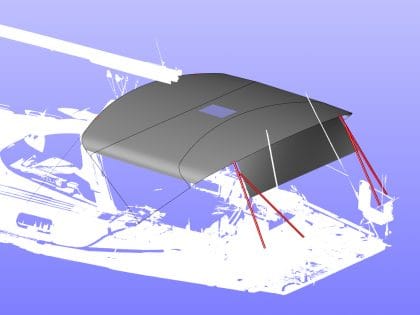 Aft corner