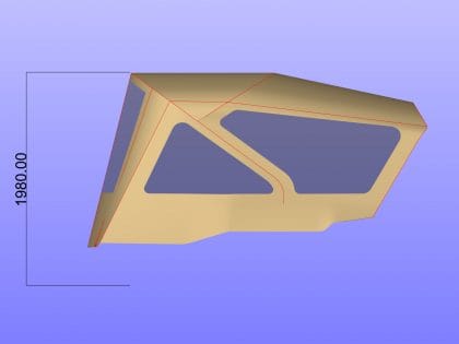 Approx Dimension from Cockpit Floor
