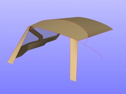 Atf Corner with Whole Rear & Sides Removed