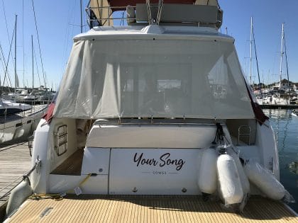 Jeanneau Prestige 420 Sun Shade Panel