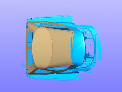 Plan with Scanned Data
