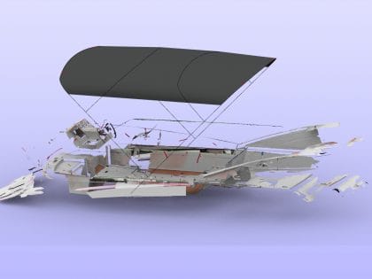 Aft corner