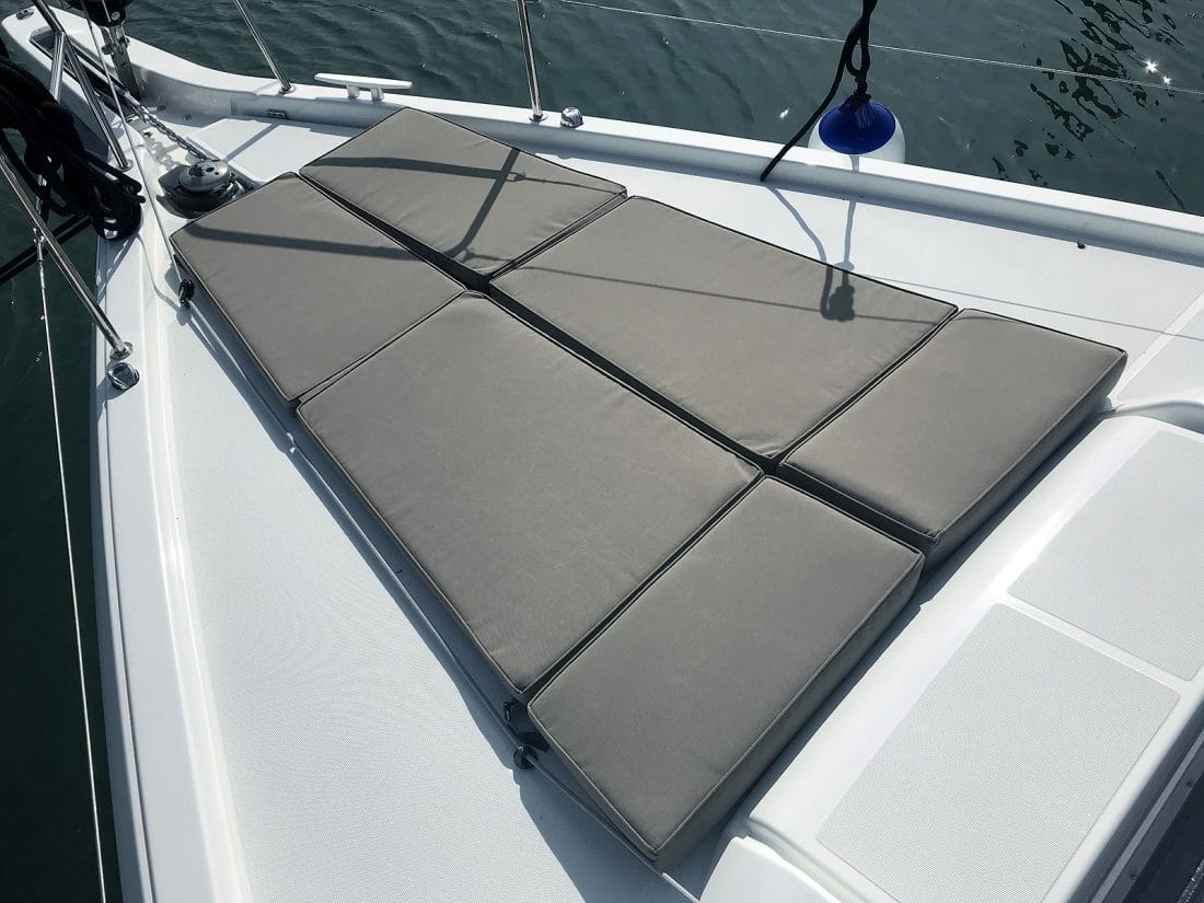 Jeanneau Sun Odyssey 440 Cockpit Foredeck Sun Bathing Mattress