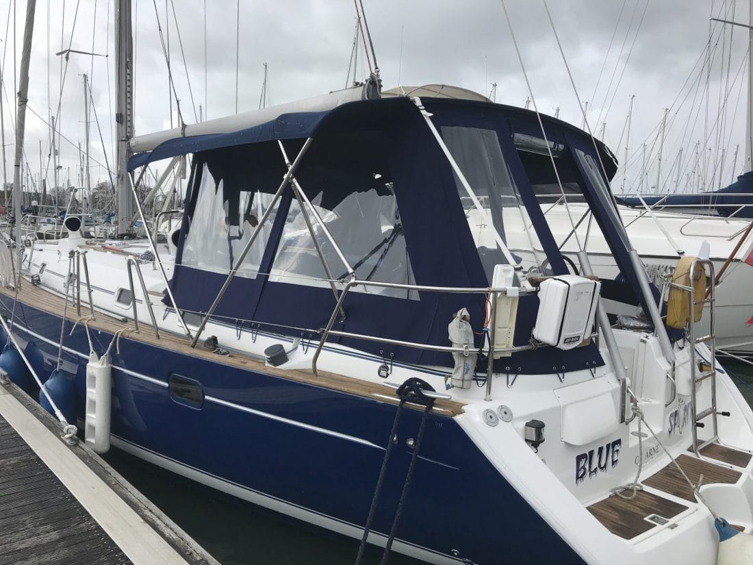 Beneteau Oceanis 50, yr 2000, BLUE SPIRIT OF ARNE, Bimini Conversion