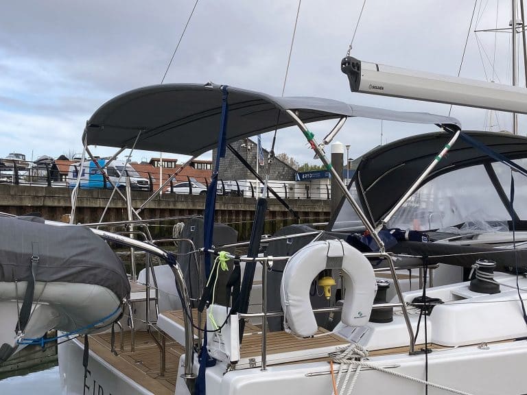 Hanse 505-508 Helm Bimini and Sprayhood Infill Panel