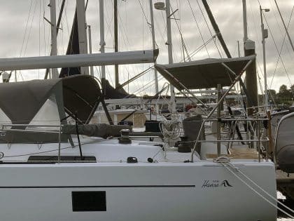 Hanse 505-508 Helm Bimini and Sprayhood Infill Panel