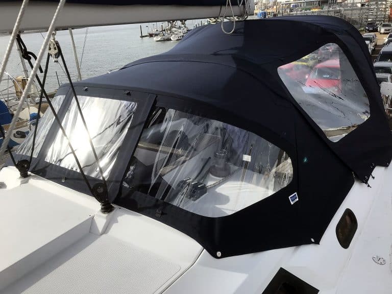 Hanse 355 Cockpit Enclosure to fit Sprayhood recover for factory fit original