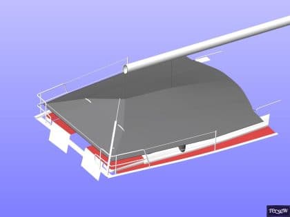 Hanse 458 Tonneau Cover