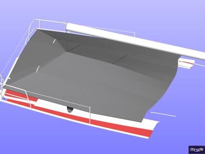 Hanse 458 Tonneau Cover