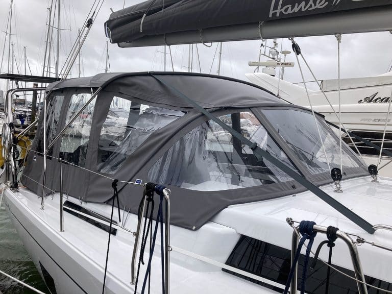 Hanse 418 Bimini Conversion