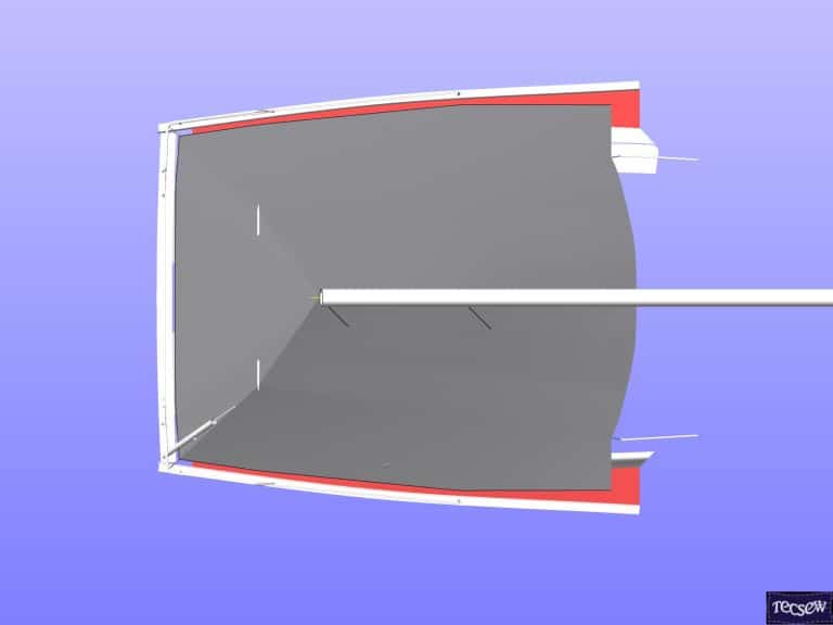 Hanse 458 Tonneau Cover