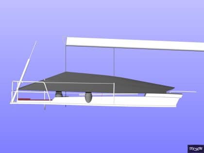 Hanse 458 Tonneau Cover