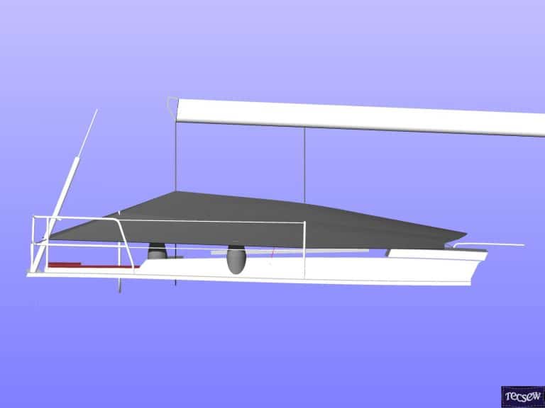 Hanse 458 Tonneau Cover